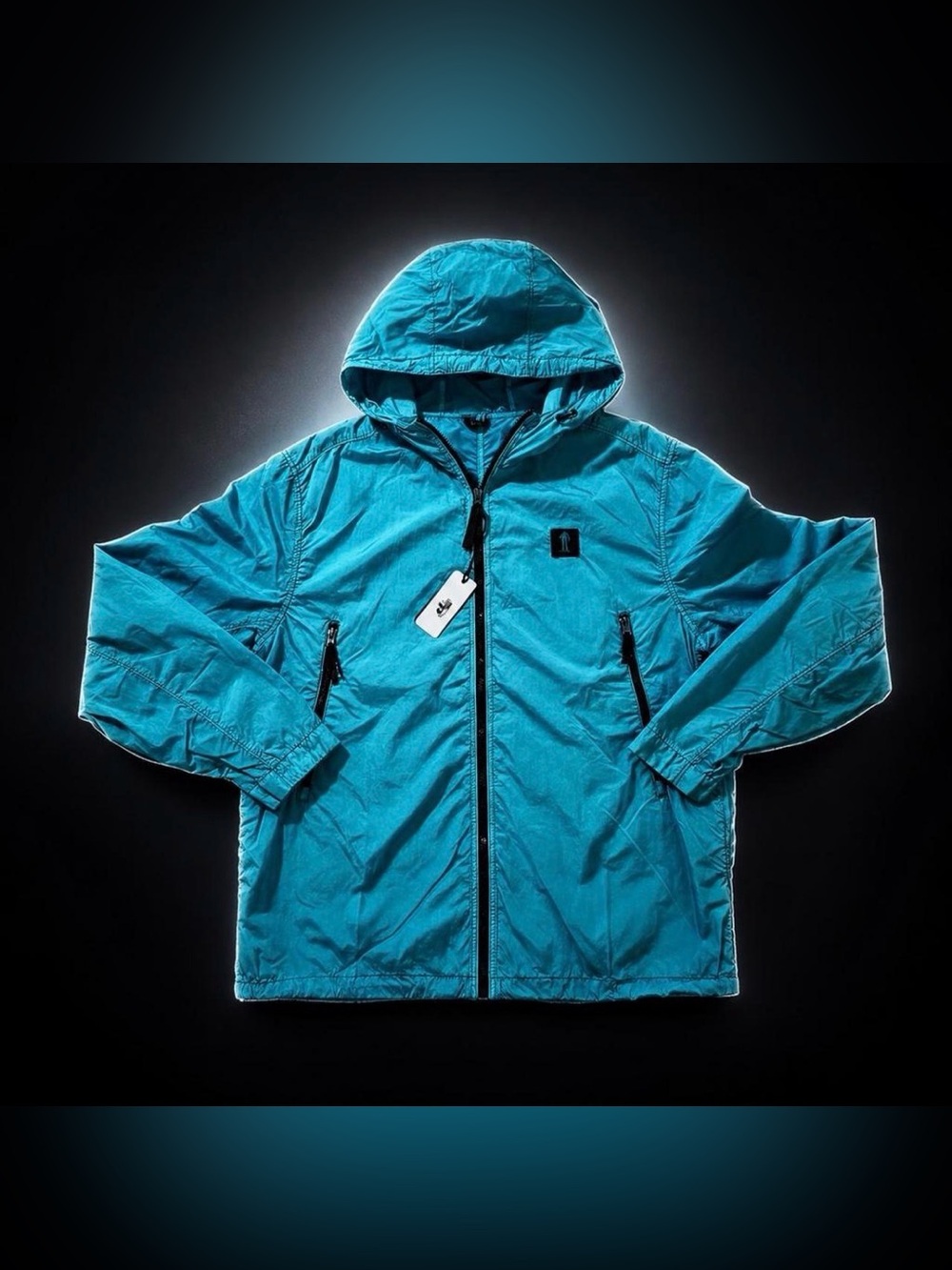 Seoul Projects Men’s Hooded Windbreaker Jacket - Size XL - NWT